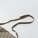 GUCCI GG Supreme Shoulder Bag PVC Leather Beige Gold Tone Auth ep15270-8