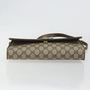 GUCCI GG Supreme Shoulder Bag PVC Leather Beige Gold Tone Auth ep15270-5