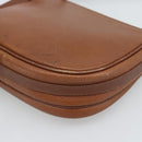Burberrys Shoulder Bag Leather Brown Gold Tone Auth ep15272-15