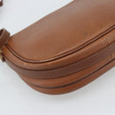Burberrys Shoulder Bag Leather Brown Gold Tone Auth ep15272-16