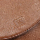 Burberrys Shoulder Bag Leather Brown Gold Tone Auth ep15272-17