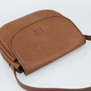 Burberrys Shoulder Bag Leather Brown Gold Tone Auth ep15272-6