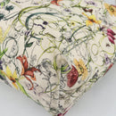 GUCCI Flora Tote Bag Canvas White Multicolor 295252 Auth ep15276-16