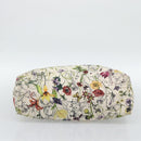 GUCCI Flora Tote Bag Canvas White Multicolor 295252 Auth ep15276-5