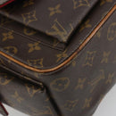 LOUIS VUITTON Monogram Exsantricite Hand Bag M51161 LV Auth ep15279-14