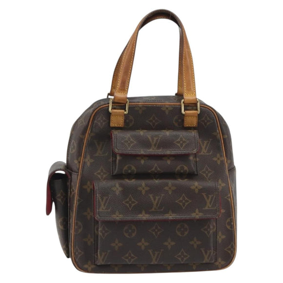 LOUIS VUITTON Monogram Exsantricite Hand Bag M51161 LV Auth ep15279