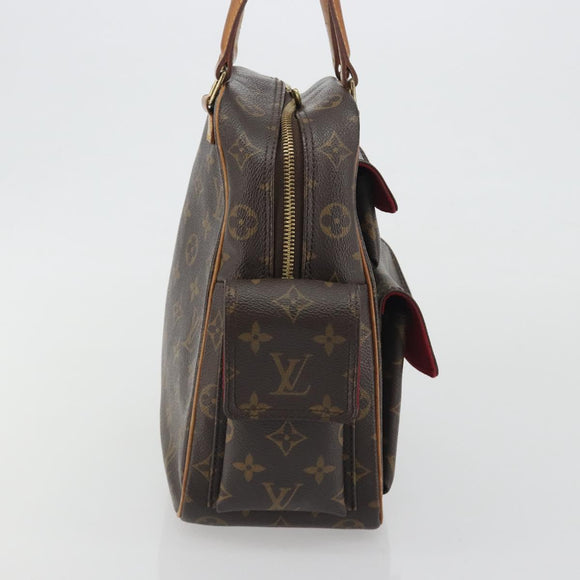 LOUIS VUITTON Monogram Exsantricite Hand Bag M51161 LV Auth ep15279