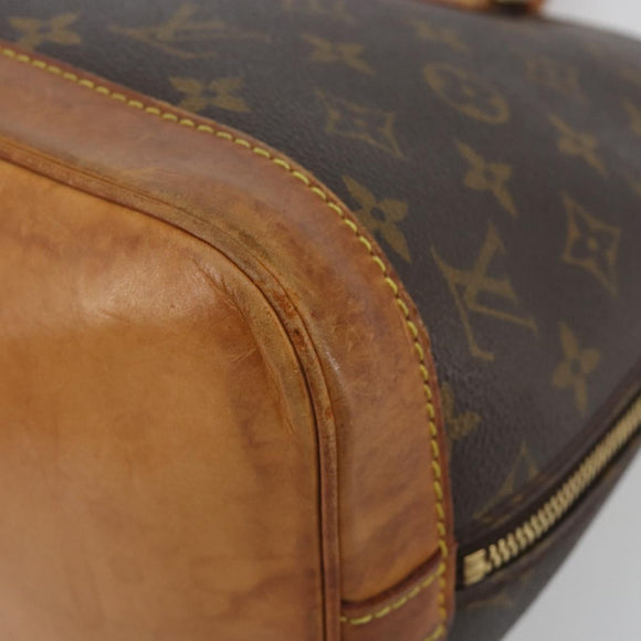 LOUIS VUITTON Monogram Alma Hand Bag M51130 LV Auth ep15280