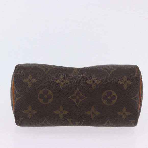 LOUIS VUITTON Monogram Mini Speedy Hand Bag M41534 LV Auth ep15281