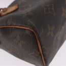 LOUIS VUITTON Monogram Mini Speedy Hand Bag M41534 LV Auth ep15281-11