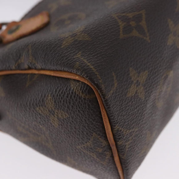 LOUIS VUITTON Monogram Mini Speedy Hand Bag M41534 LV Auth ep15281