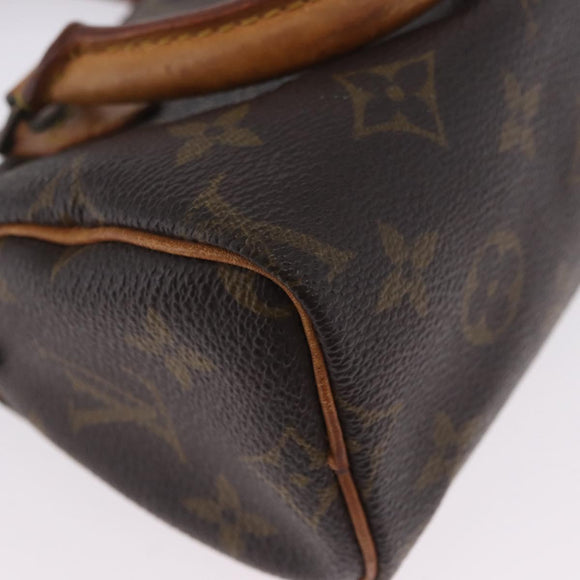 LOUIS VUITTON Monogram Mini Speedy Hand Bag M41534 LV Auth ep15281