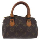 LOUIS VUITTON Monogram Mini Speedy Hand Bag M41534 LV Auth ep15281-2