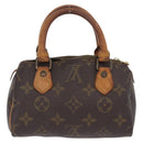 LOUIS VUITTON Monogram Mini Speedy Hand Bag M41534 LV Auth ep15281-3