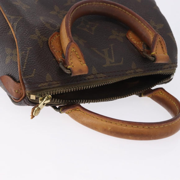 LOUIS VUITTON Monogram Mini Speedy Hand Bag M41534 LV Auth ep15281
