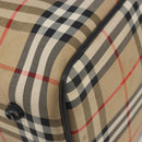 Burberrys Nova Check Boston Bag Canvas Beige Black Auth ep15288-9