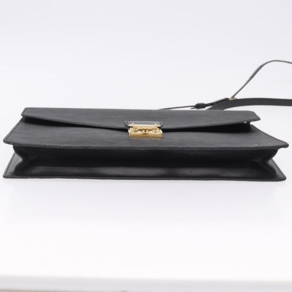 LOUIS VUITTON Epi Porte Documents Bandouliere Bag Black M54462 LV Auth ep15289A