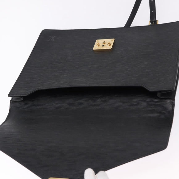 LOUIS VUITTON Epi Porte Documents Bandouliere Bag Black M54462 LV Auth ep15289A