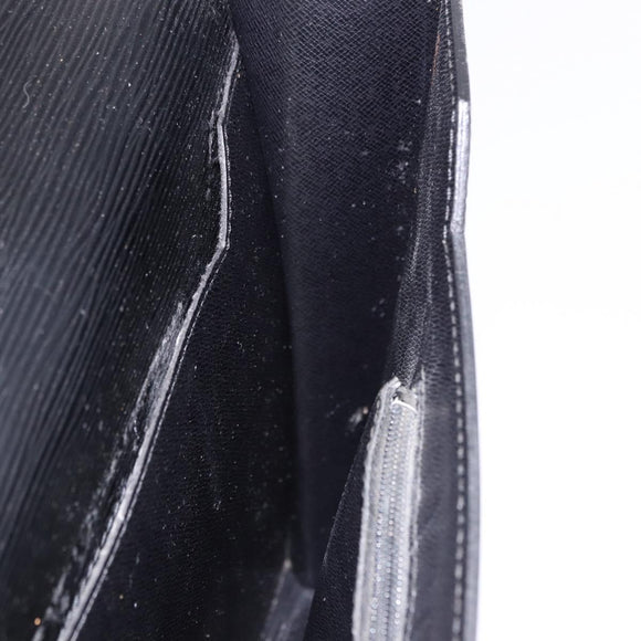 LOUIS VUITTON Epi Porte Documents Bandouliere Bag Black M54462 LV Auth ep15289A
