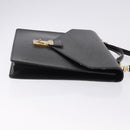 LOUIS VUITTON Epi Porte Documents Bandouliere Bag Black M54462 LV Auth ep15289A-3