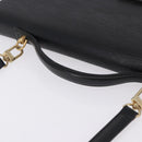 LOUIS VUITTON Epi Porte Documents Bandouliere Bag Black M54462 LV Auth ep15289A-7