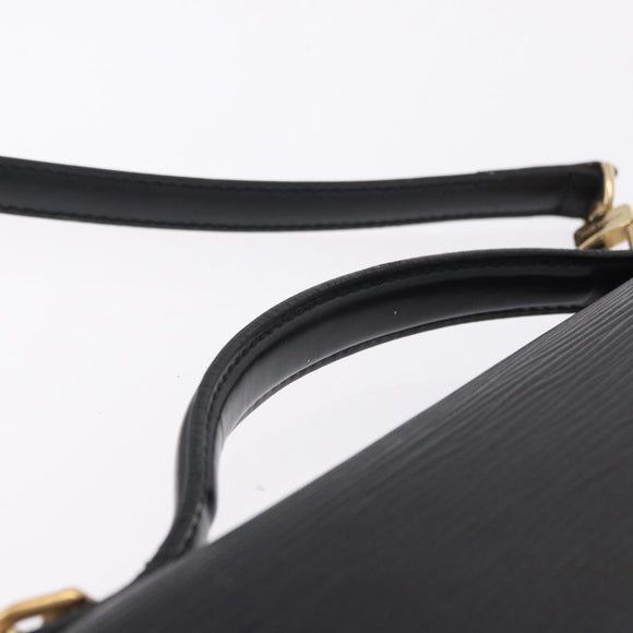 LOUIS VUITTON Epi Porte Documents Bandouliere Bag Black M54462 LV Auth ep15289A