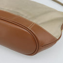 GUCCI Shoulder Bag Canvas Beige Silver 001 090 1130 Auth ep15290-15