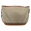 GUCCI Shoulder Bag Canvas Beige Silver 001 090 1130 Auth ep15290-2
