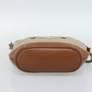 GUCCI Shoulder Bag Canvas Beige Silver 001 090 1130 Auth ep15290-5