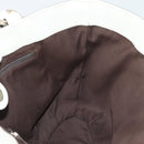 GUCCI GG Canvas Hand Bag Beige Gold Tone 211983 Auth ep15291-16