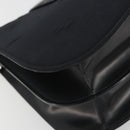 CELINE Shoulder Bag Canvas Black Silver Auth ep15292-14