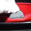 CELINE Shoulder Bag Canvas Black Silver Auth ep15292-12