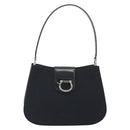 CELINE Shoulder Bag Canvas Black Silver Auth ep15292-13