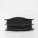 CELINE Shoulder Bag Canvas Black Silver Auth ep15292-5