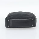 GUCCI GG Canvas Bamboo Hand Bag Black Silver 112530 Auth ep15294-9
