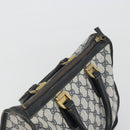 GUCCI GG Supreme Hand Bag PVC Leather Navy Gold Tone Auth ep15295-6
