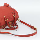 LOUIS VUITTON Monogram Empreinte Speedy Bandouliere 25 Orian M40758 Auth ep15301-10