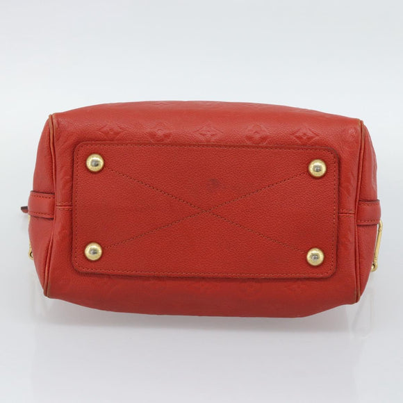 LOUIS VUITTON Monogram Empreinte Speedy Bandouliere 25 Orian M40758 Auth ep15301