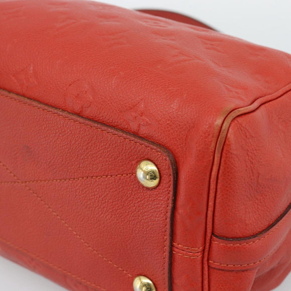 LOUIS VUITTON Monogram Empreinte Speedy Bandouliere 25 Orian M40758 Auth ep15301