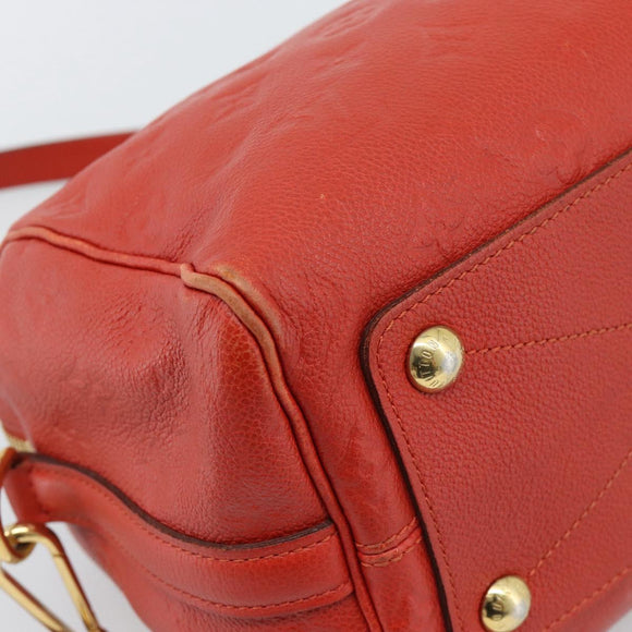 LOUIS VUITTON Monogram Empreinte Speedy Bandouliere 25 Orian M40758 Auth ep15301