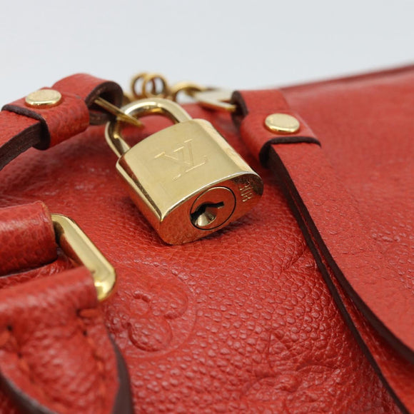 LOUIS VUITTON Monogram Empreinte Speedy Bandouliere 25 Orian M40758 Auth ep15301