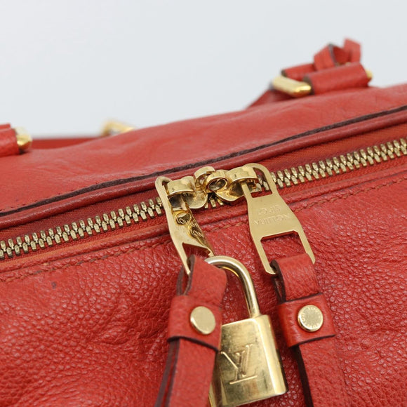 LOUIS VUITTON Monogram Empreinte Speedy Bandouliere 25 Orian M40758 Auth ep15301