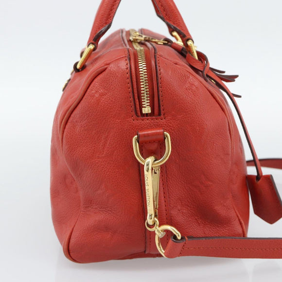 LOUIS VUITTON Monogram Empreinte Speedy Bandouliere 25 Orian M40758 Auth ep15301