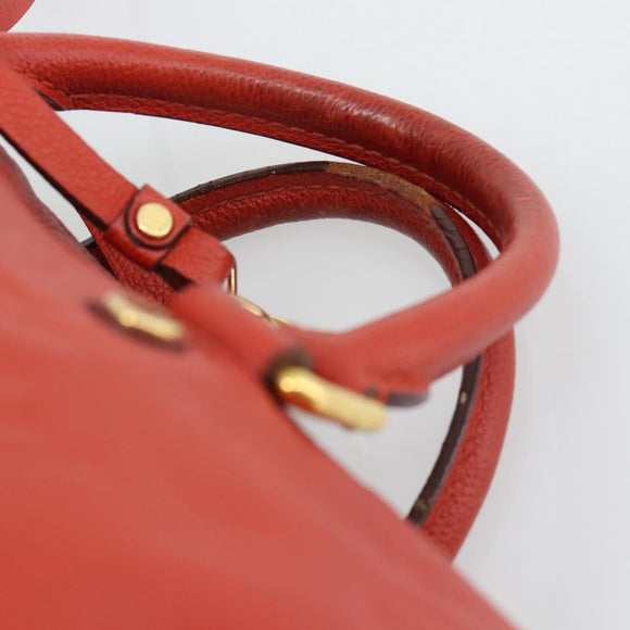 LOUIS VUITTON Monogram Empreinte Speedy Bandouliere 25 Orian M40758 Auth ep15301