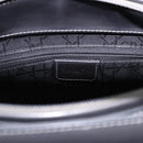 Christian Dior Maris Pearl Hand Bag Patent 2way Gray Silver Auth ep15303V-23