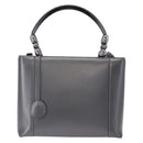 Christian Dior Maris Pearl Hand Bag Patent 2way Gray Silver Auth ep15303V-13