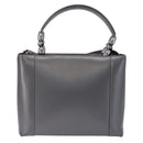 Christian Dior Maris Pearl Hand Bag Patent 2way Gray Silver Auth ep15303V-3