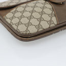 GUCCI GG Supreme Shoulder Bag PVC Leather Beige Gold 904 23 025 Auth ep15305-11