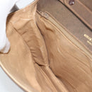 GUCCI GG Supreme Shoulder Bag PVC Leather Beige Gold 904 23 025 Auth ep15305-19