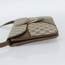 GUCCI GG Supreme Shoulder Bag PVC Leather Beige Gold 904 23 025 Auth ep15305-3